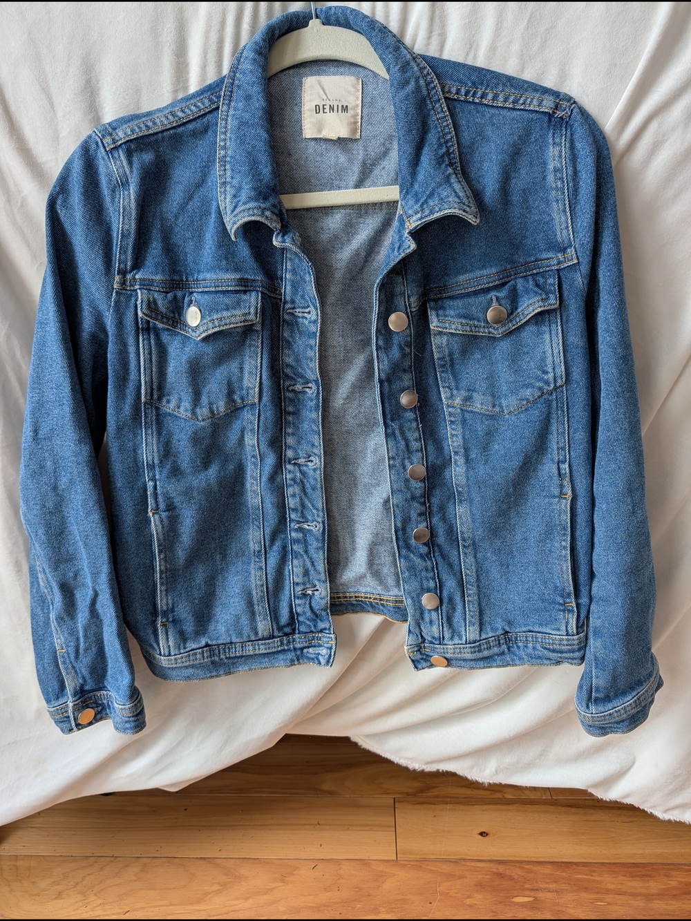 Sezane Wilfrield Jean Jacket Xs